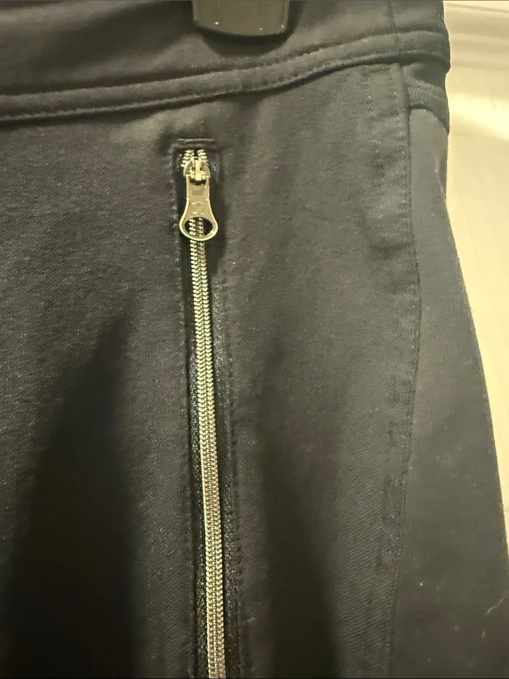 lululemon athletica Women's Better Togeth Black Skinny Pants with Zipper Pockets